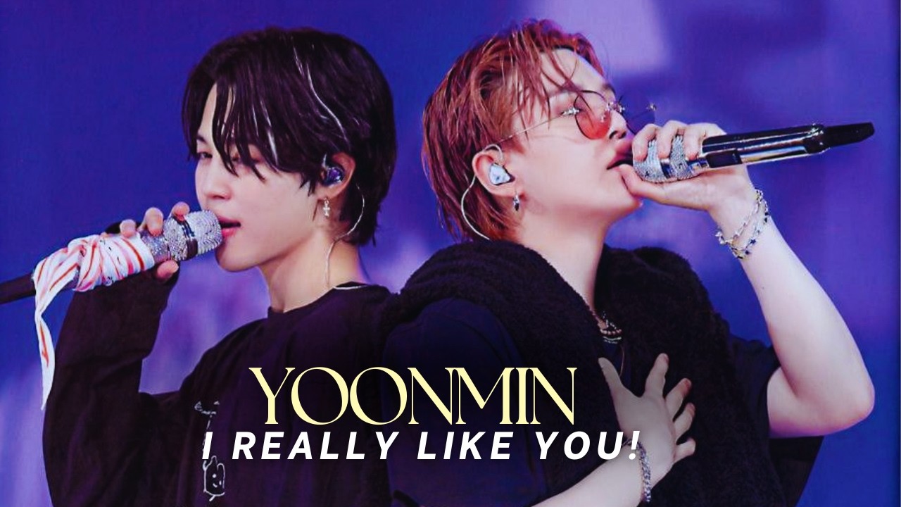 Yoongi and Jimin • Yoonmin • I really really really like you!