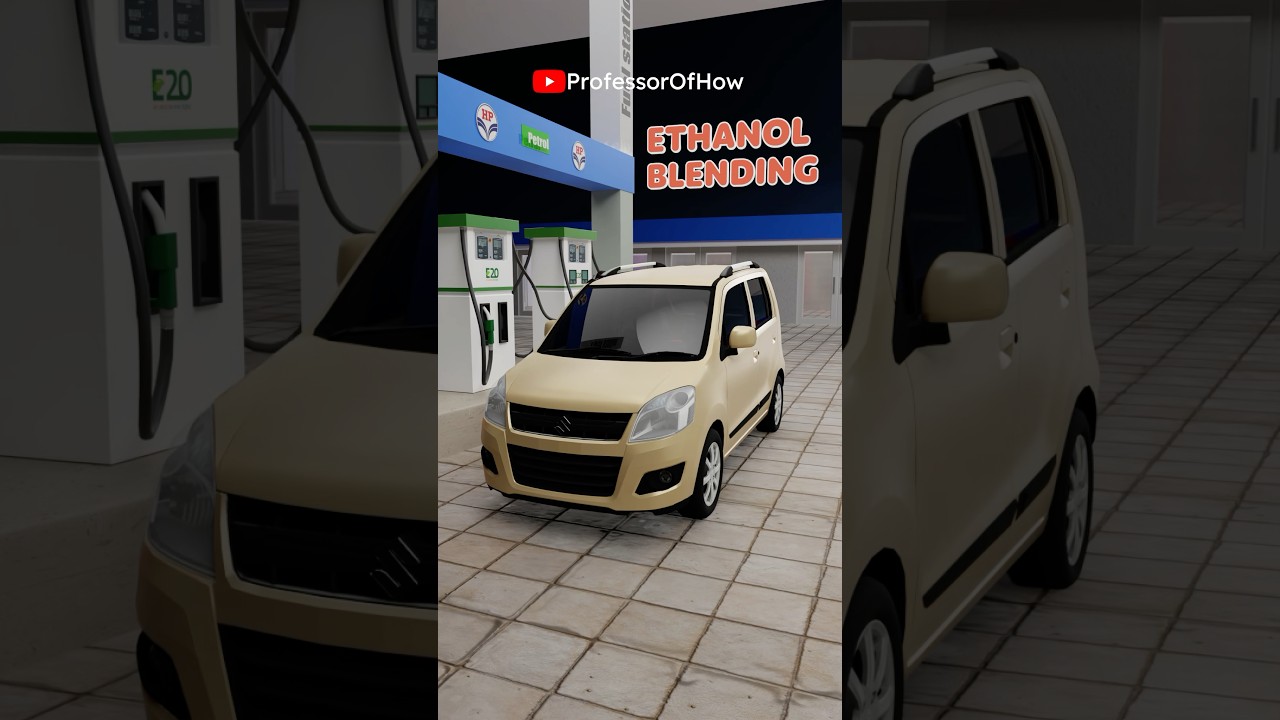 Ethanol Blending in Petrol (3D) by Professor Of How