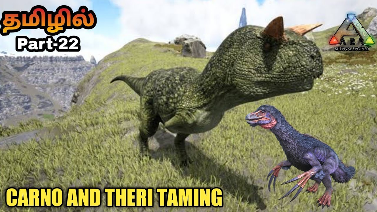 Ark Survival Evloved | Ark Survival Evolved Gameplay Tamil | Taming Carno | Jinesh Gaming | part-22