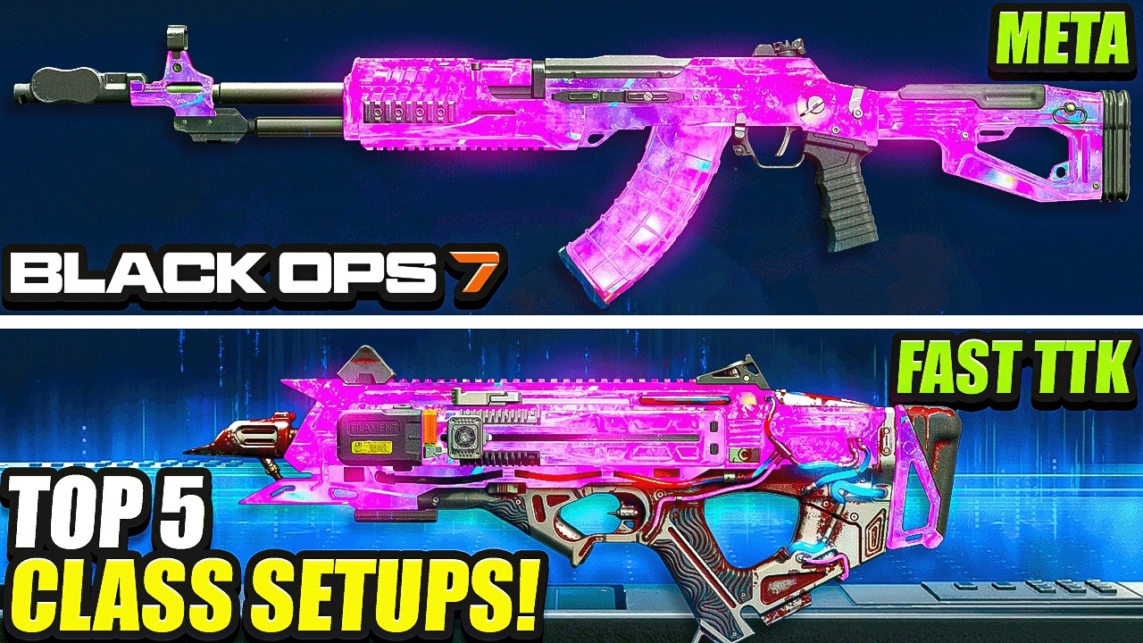 BLACK OPS 7: *НОВЫЕ* ТОП-5 МЕТА-СБОРОК ПОСЛЕ ОБНОВЛЕНИЯ! 🏆 (Лучшие классы в BO7) Лучшее оружие