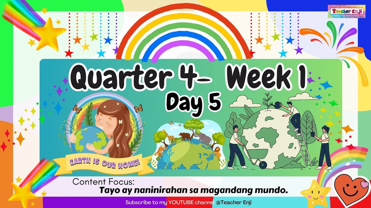 Quarter 4 Week 1 Day 5 Kinder Lesson Matatag Curriculum