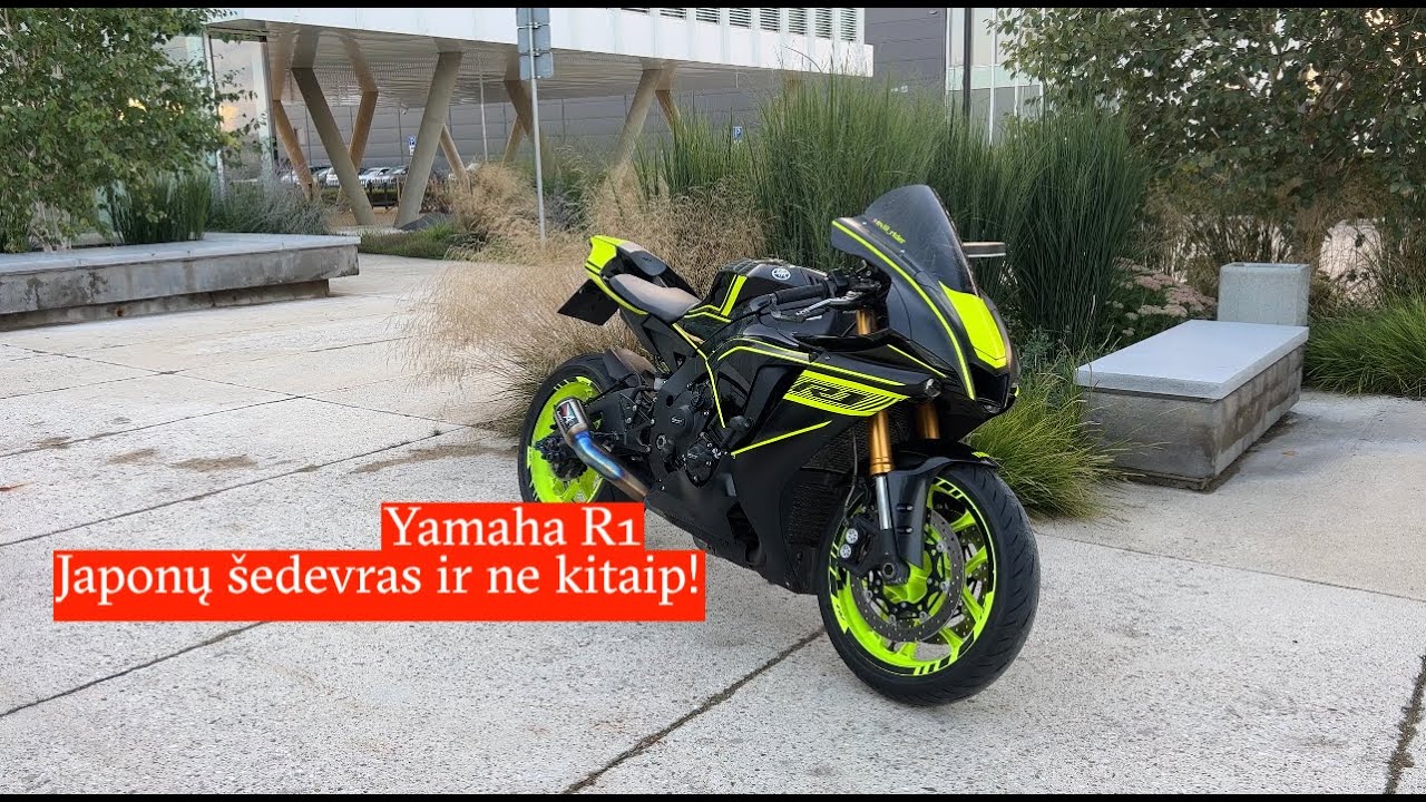 Linelis Ride S01E16. Yamaha YZF-R1 - Japonų šedevras ir ne kitaip!