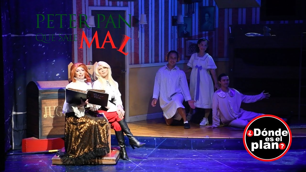 Las Mamás Presentan en Peter Pan Que Sale Mal