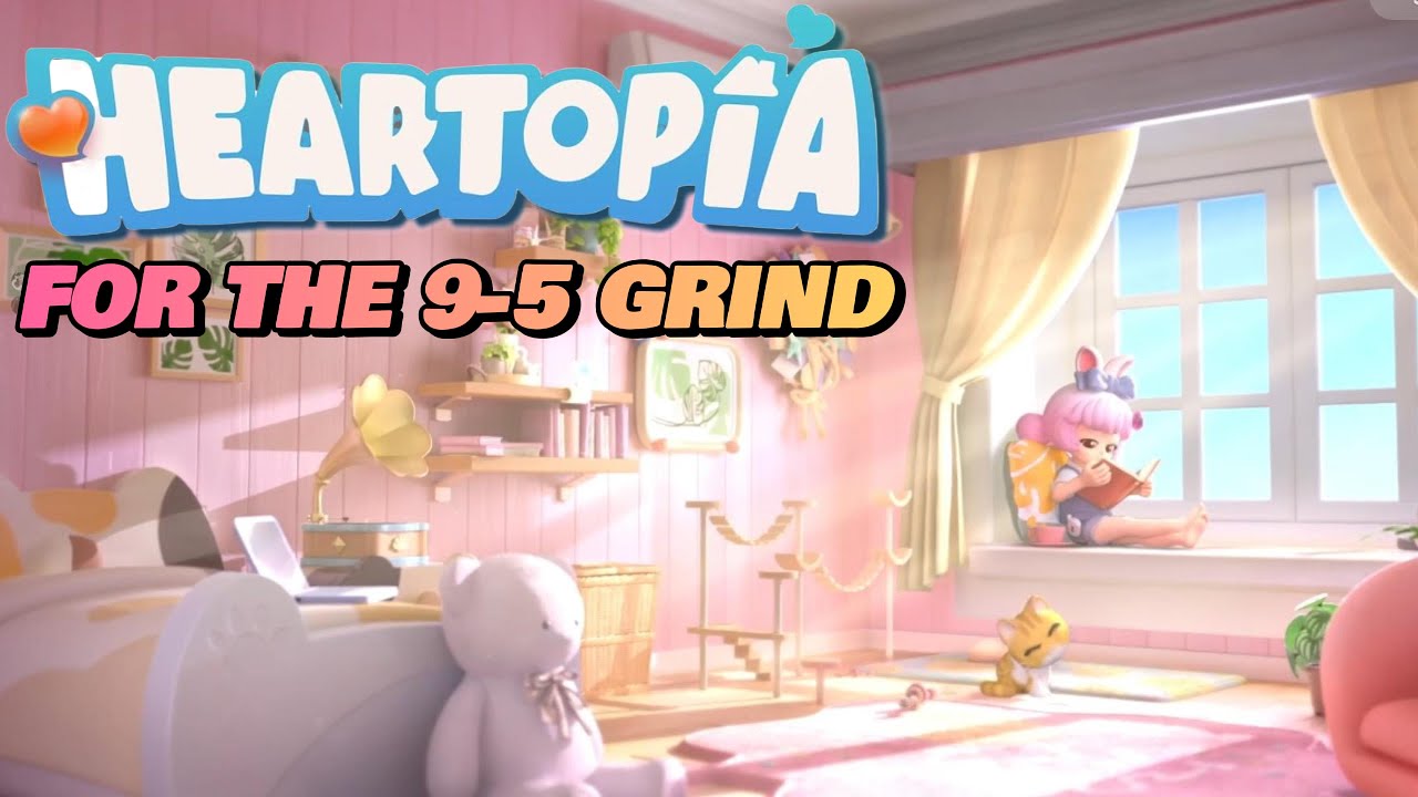 Heartopia comfy background gaming for study & work | No Commentary | Building my global character