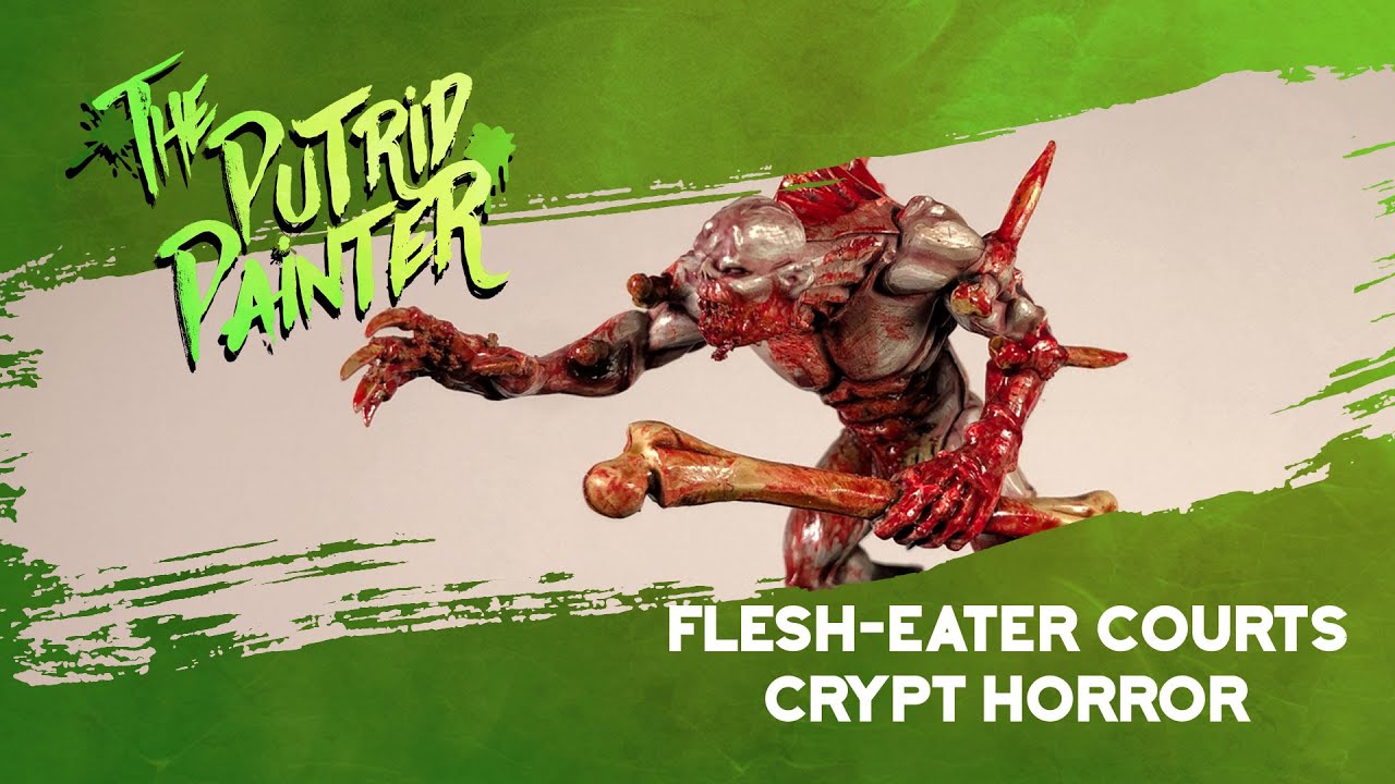 How to paint a Flesh-Eater Courts Crypt Horror