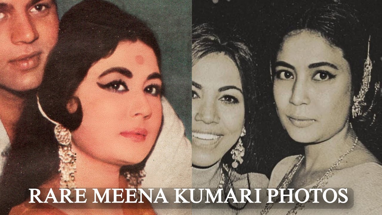 MEENA KUMARI'S RARE PHOTOS COLLECTION:- The legendary Meena Kumari