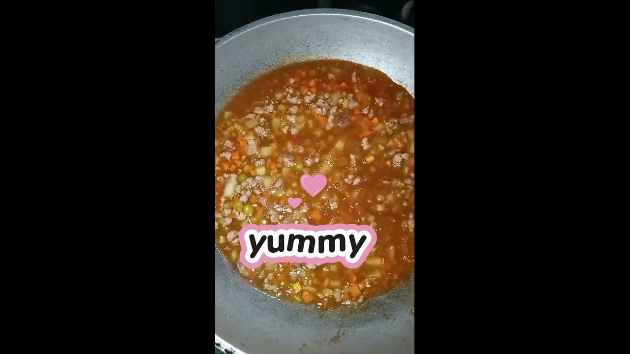 Pork Giniling bisaya recipe 