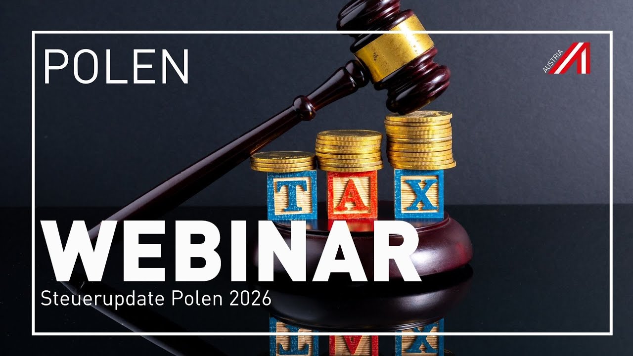 WEBINAR | Warschau | Steuerupdate Polen 2026 | 03.02.2026