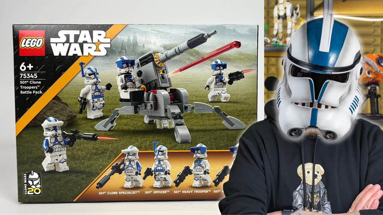 ŻOŁNIERZE KLONY Z 501 LEGIONU 💥 LEGO STAR WARS 75345 RECENZJA