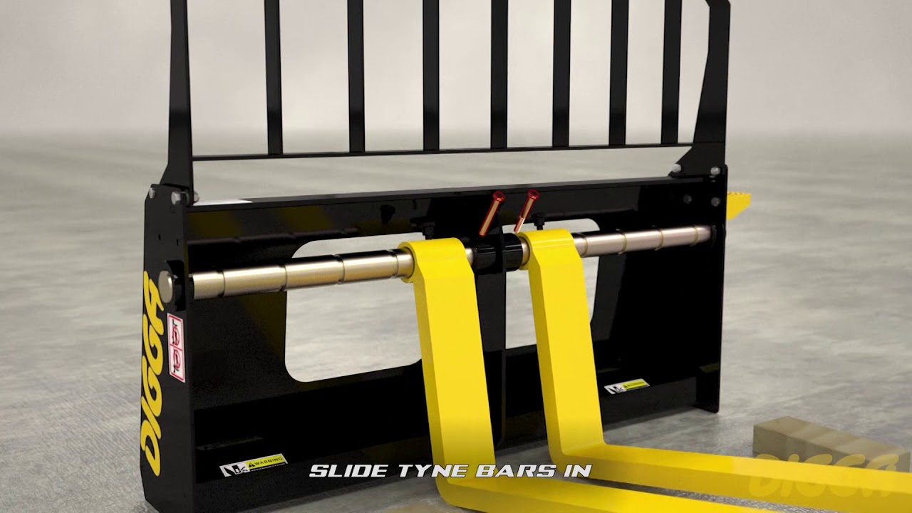 Digga Pallet Forks - The safest on the market