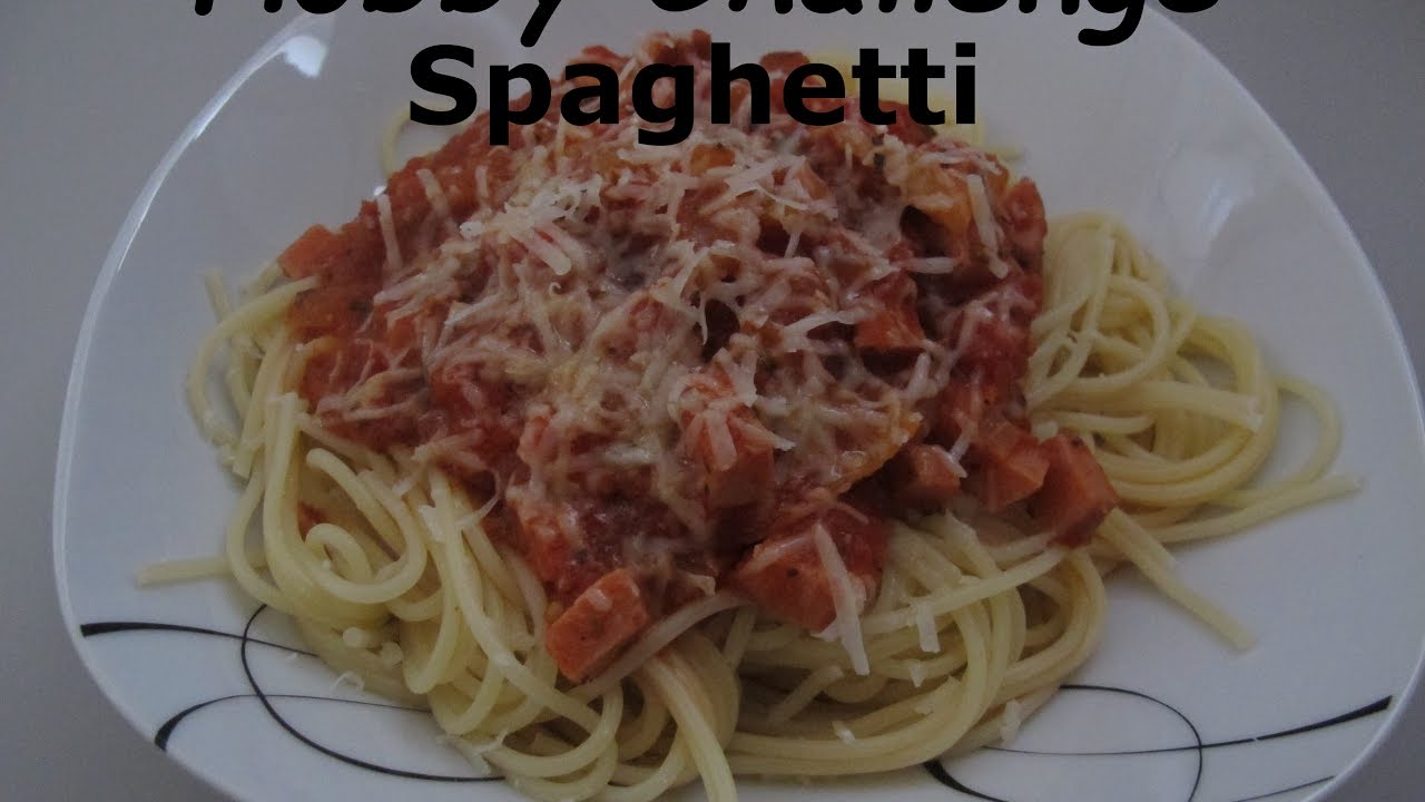 Hobby Challenge z Teo  #04 Spaghetti