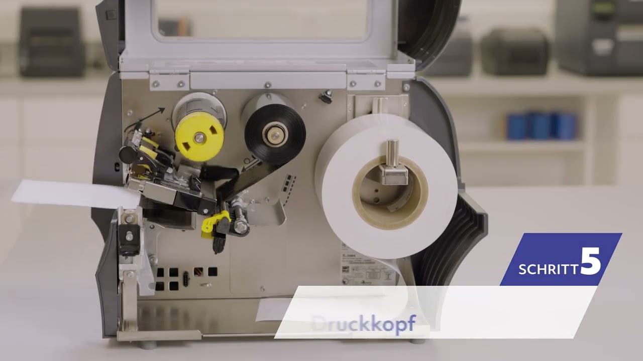 Clean Start - die exklusive Druckkopfreinigungsfunktion f&uuml;r ARMOR-IIMAK Thermotransfer-Farbb&auml;nder