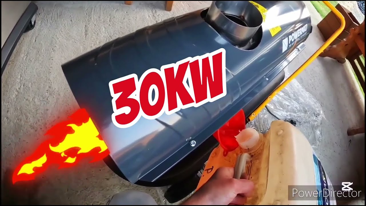 Nagrzewnica 30KW 520C Szok Jak Grzeje