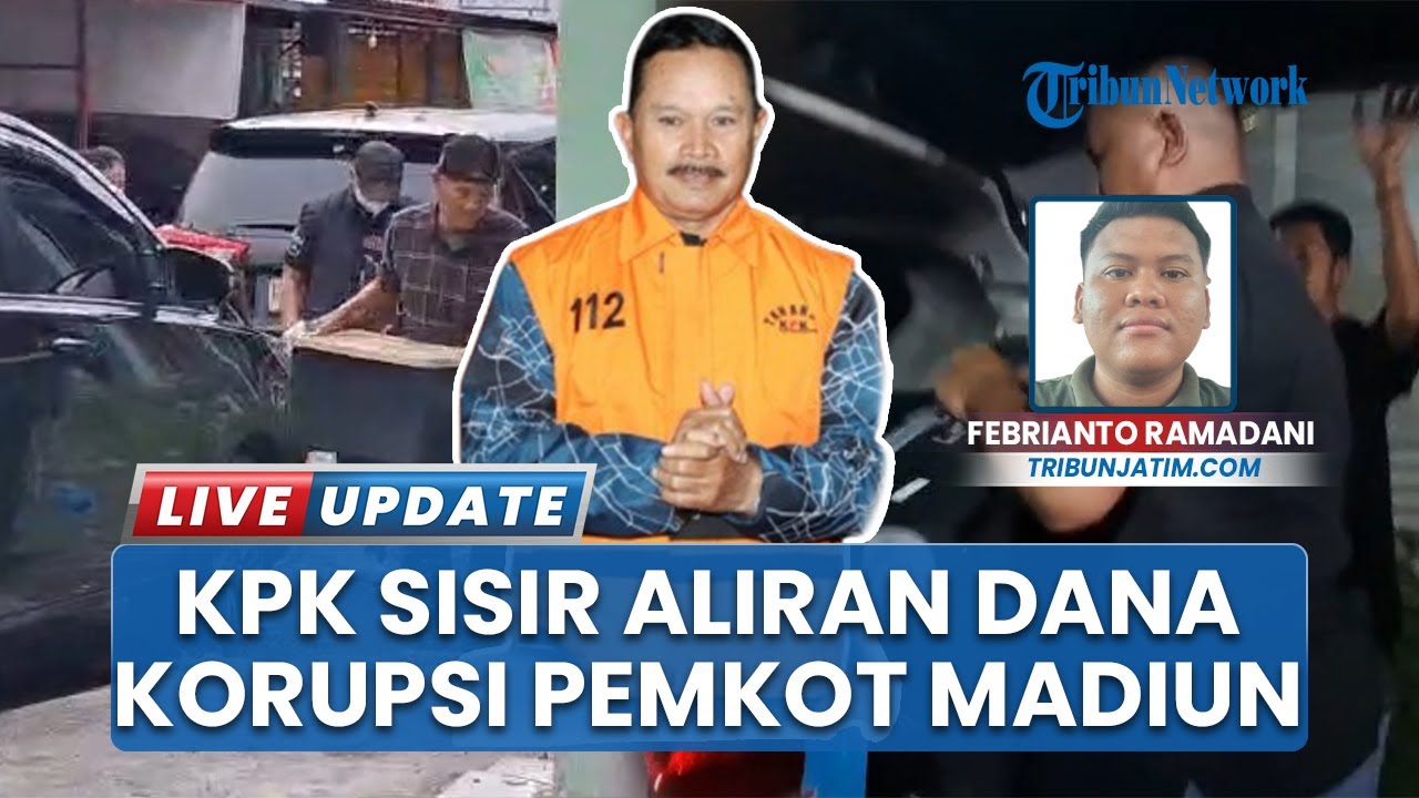 KPK Bawa 2 Koper dari Ruko Pemkot Madiun, Wali Kota Madiun Ditetapkan Tersangka Pemerasan Dana CSR