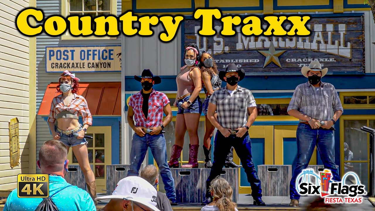 Country Traxx Full Show 4K Six Flags Fiesta Texas 2021 04 10