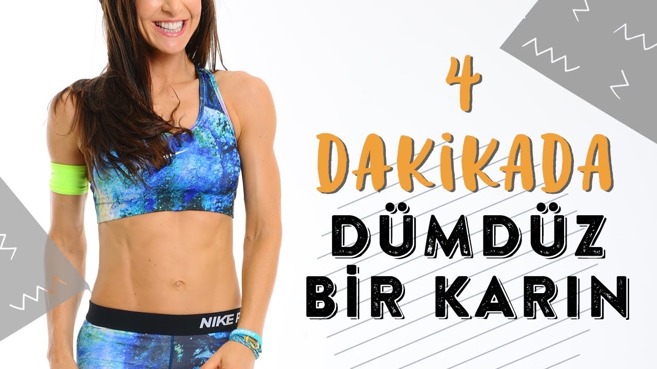 4 Dakikada Dümdüz Bir Karın