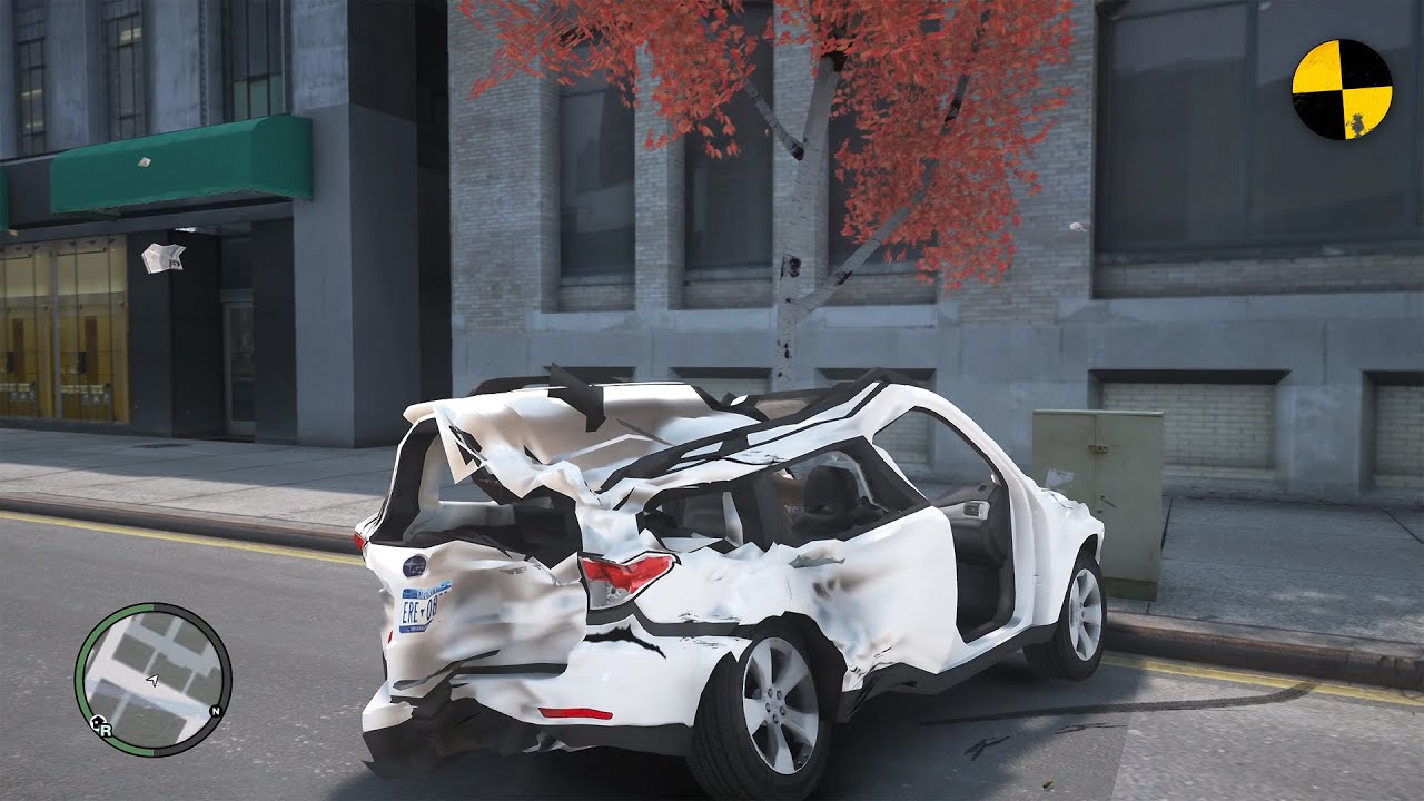 GTA 4 Crash Testing Real Car Mods Ep.104