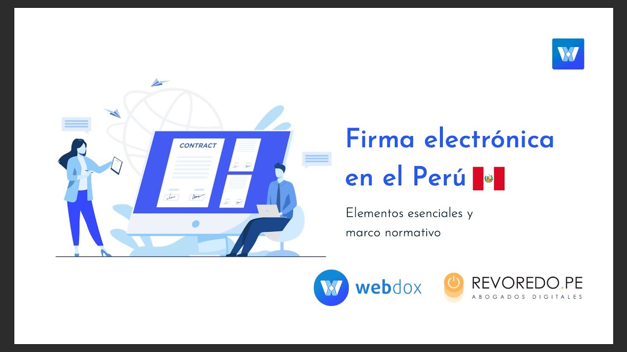 [Webinar] Firma Electrónica en Perú