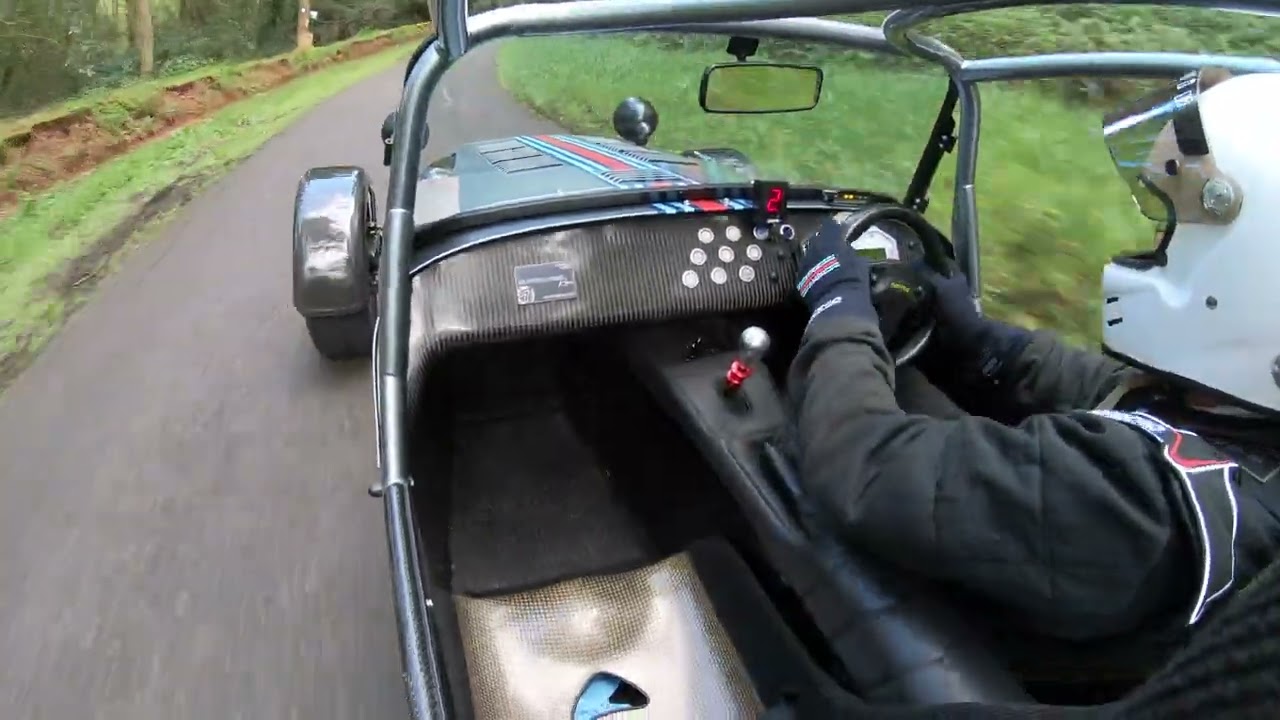Ben Wheeler Caterham R500 Duratec #27 - Wiscombe Park Hillclimb April 2022