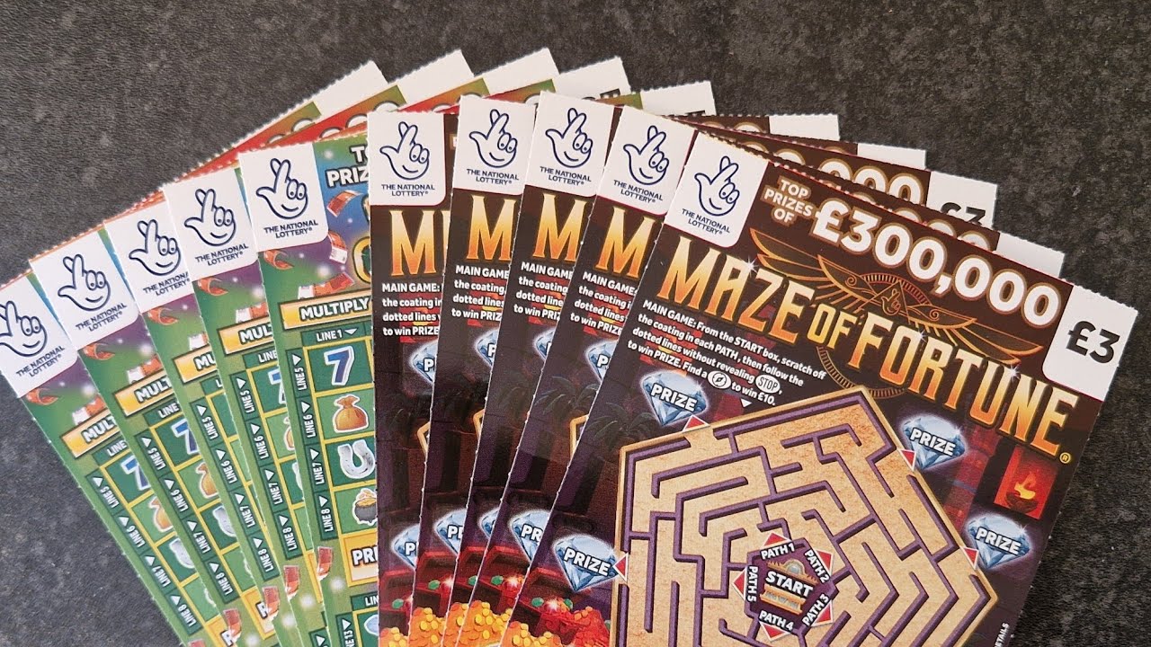 £30 Mix of Allwyn UK National Lottery Scratch Cards