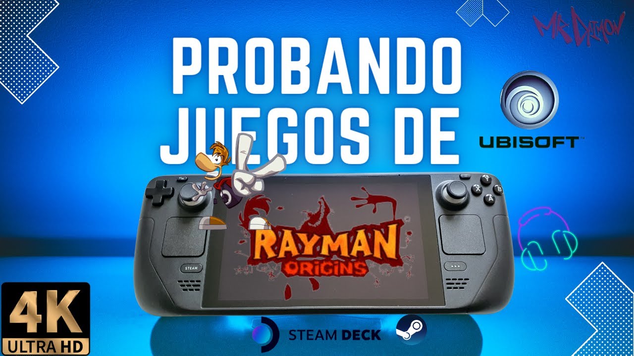 Rayman origins Steam Deck + gameplay