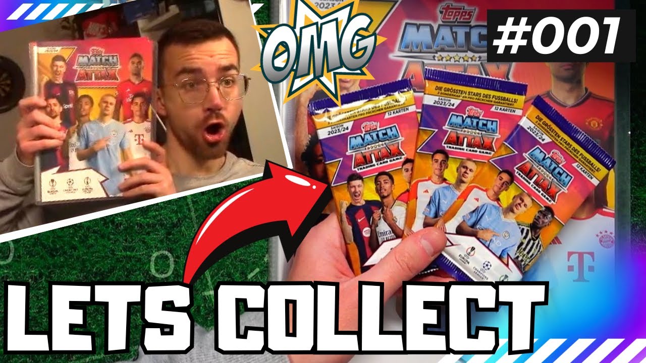 LETS COLLECT: Topps MATCH ATTAX CHAMPIONS LEAGUE 23/24 😱🔥 FOLGE 1