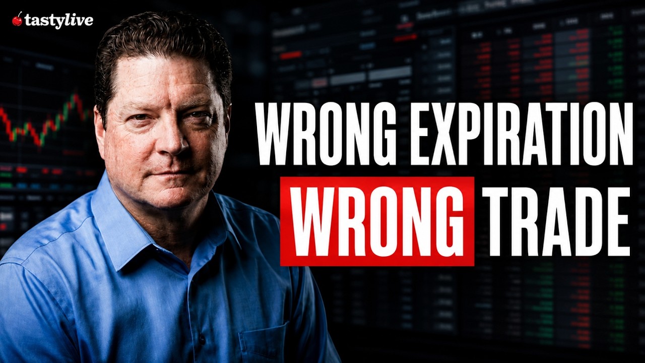 Tom Preston Proved Live That Most Traders Are Choosing the Wrong Expiration on High IV Stocks
