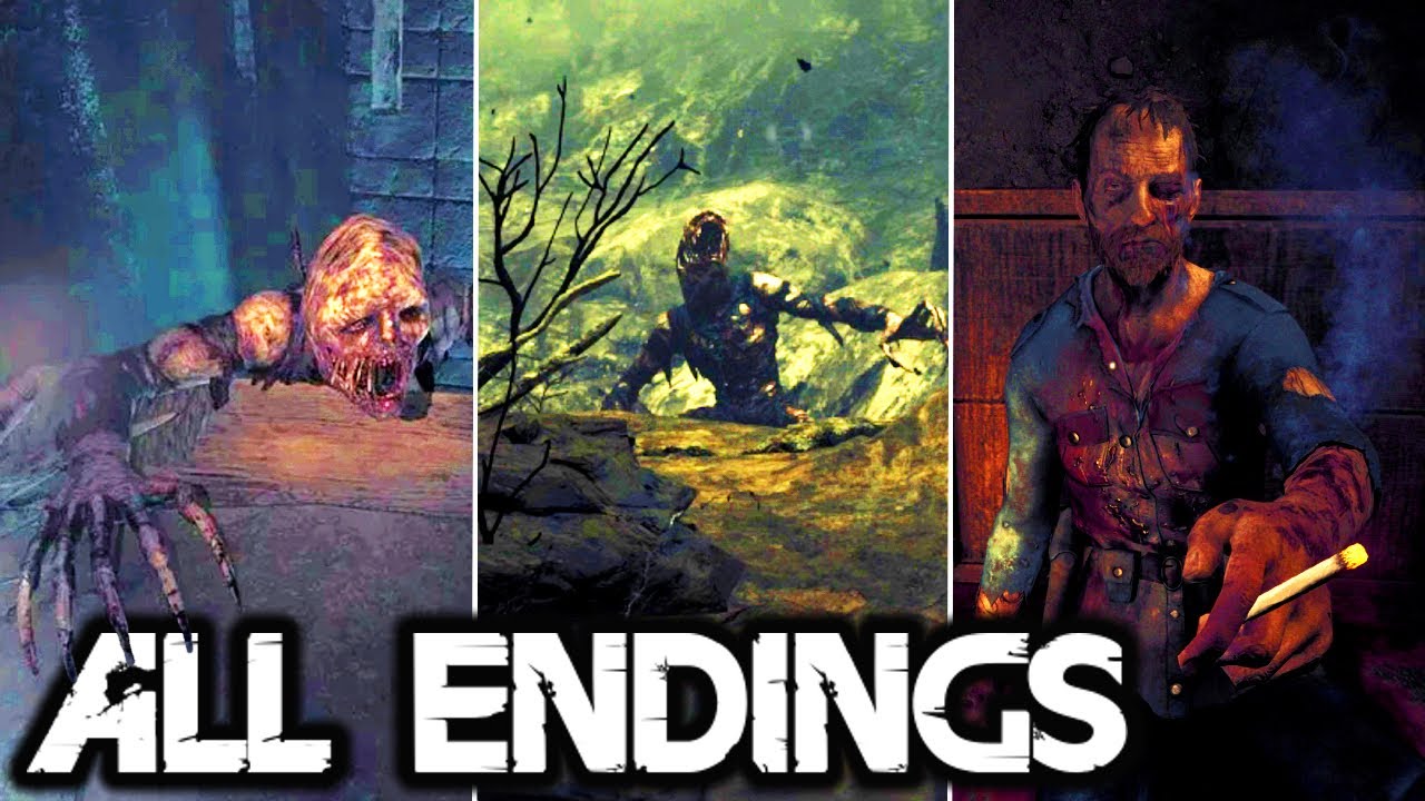 Amnesia The Bunker - ALL ENDINGS (True Ending, Escape & Fall Endings) 2023