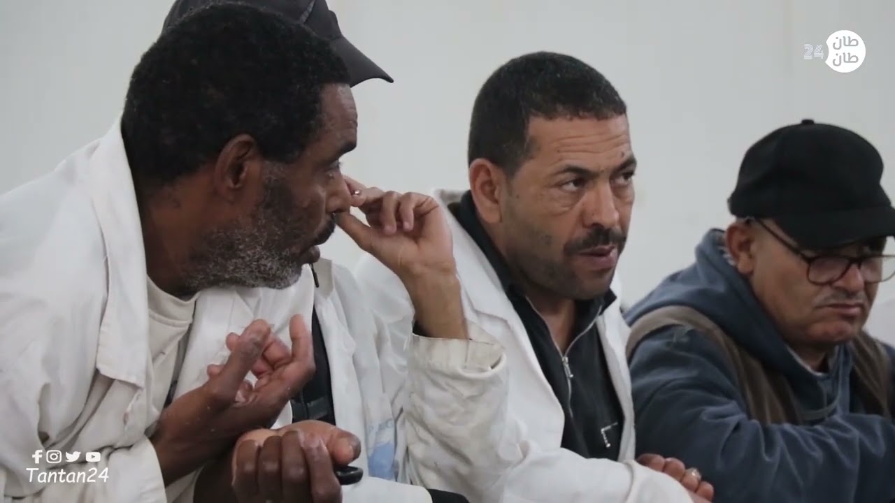 سوق السمك بميناء طانطان