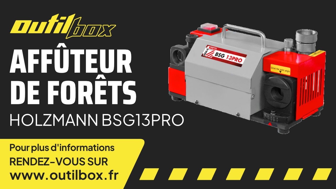 Affûteuse de forets Holzmann BSG13PRO