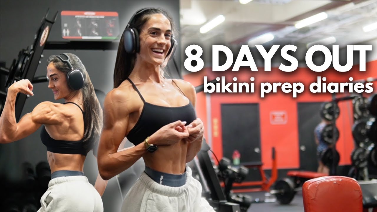PEAK WEEK VLOG | What’s Changing Before Show Day, Glute Workout, & Meals