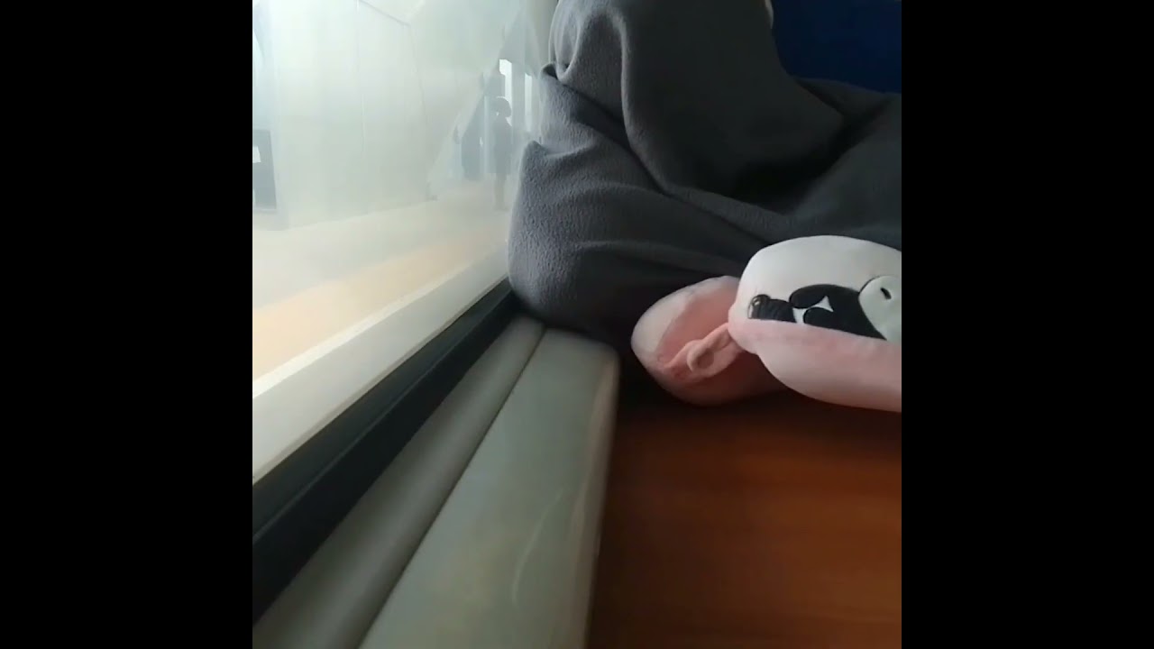 I sat with amazing couple in the train 😍😍love is beautiful 