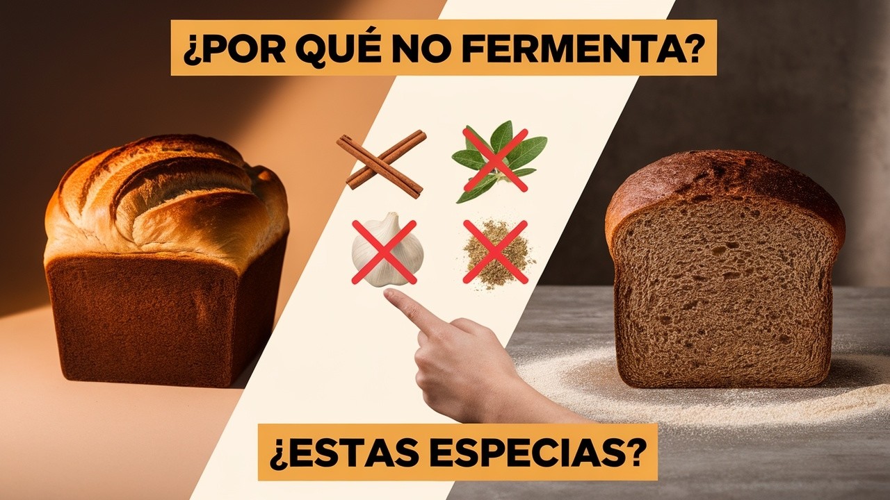 5 especias que DEBES EVITAR para hacer un pan perfecto