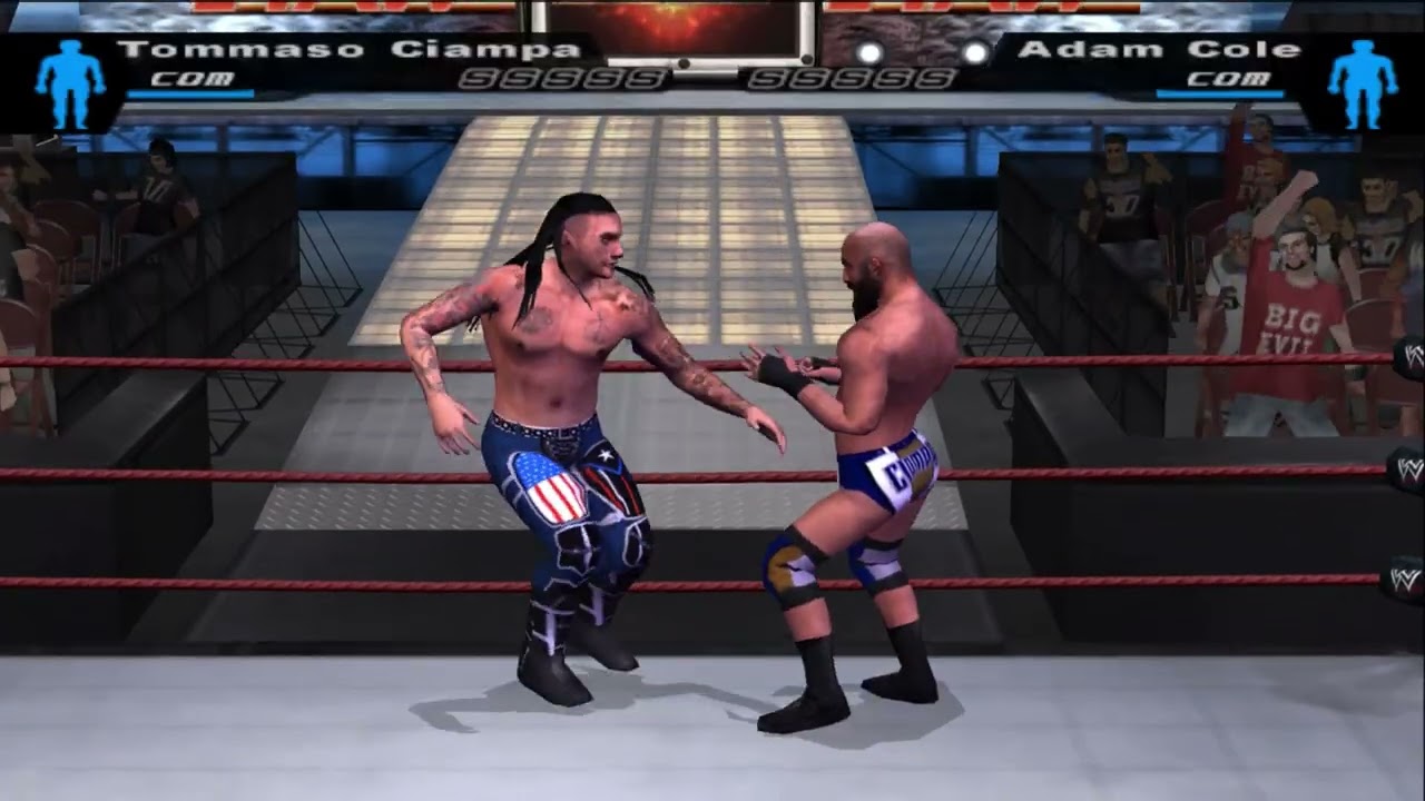 FULL Tommaso Ciamna VS Adam Cole | WWE SmackDown! HCtP #Nostalgia #PS2 #wwetiktok #wwe #smackdown