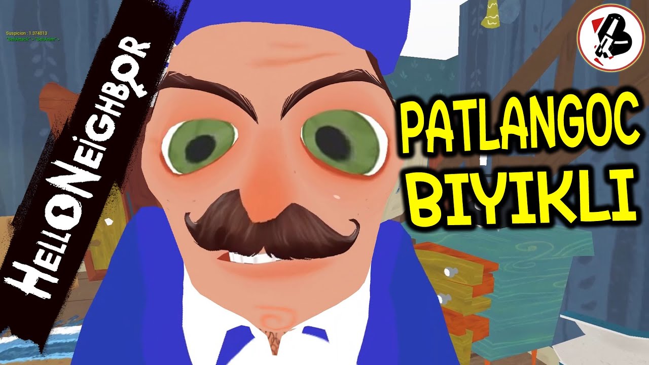 Patlangoç Bıyıklı, Home Alone Neighbor 4. Bölüm, Hello Neighbor Mod, Bulgur