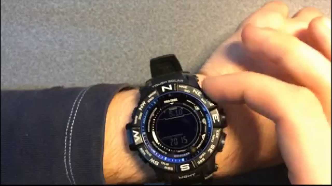Casio Pro Trek PRW 3500 Y 1 (на русском)