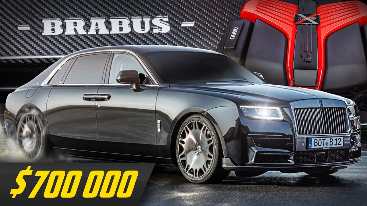 Самый дорогой и злой Роллс: Brabus 700 - быстрейший в истории | #ДорогоБогато Роллс Ройс, Брабус