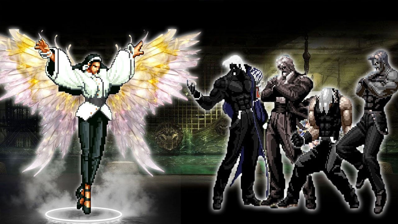 [Mugen KOF] Chizuru Kagura AidA Vs Super Rugal Bernstein Team