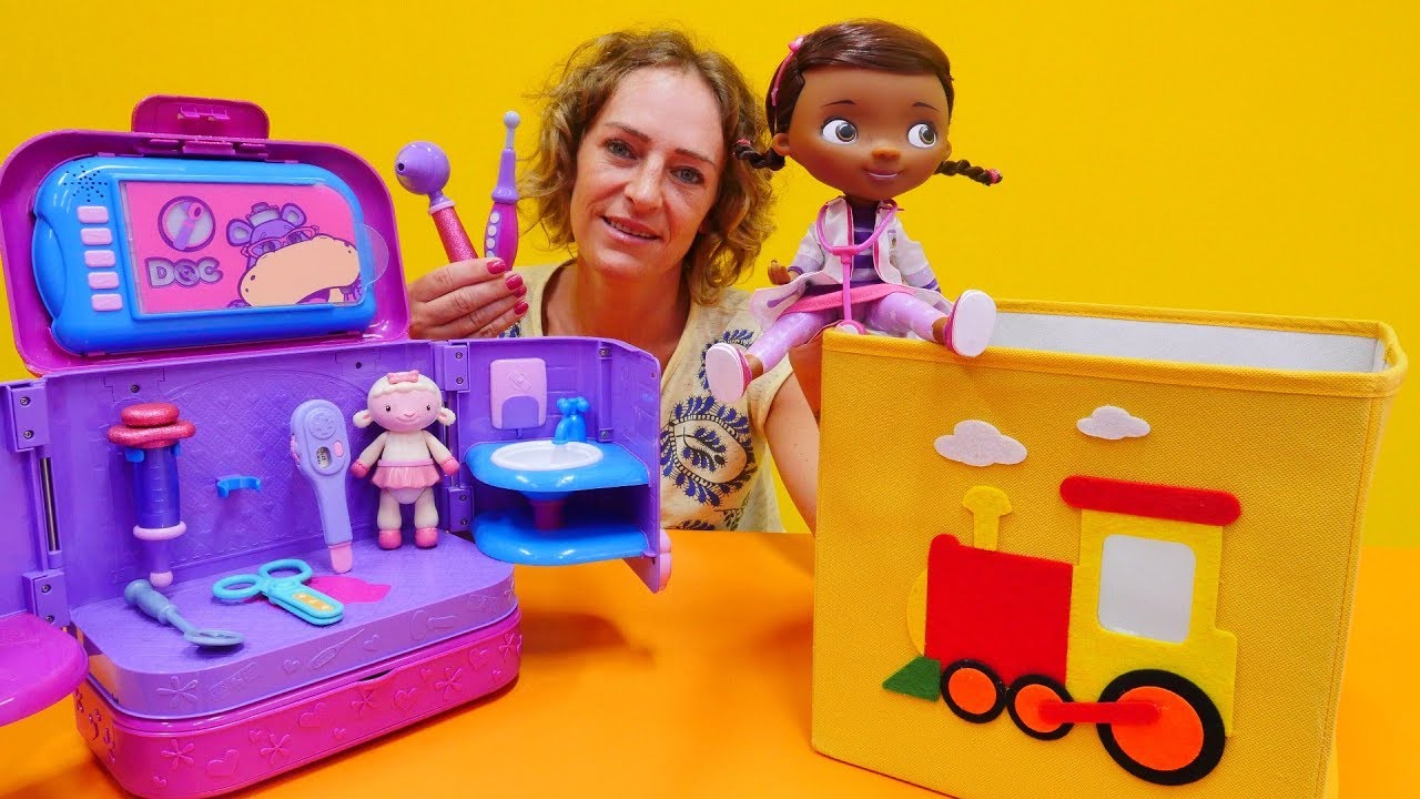 Spielspaß mit Doc McStuffins - Die Wunderbox - Wo sind denn die Instrumente der Spielzeugärztin?