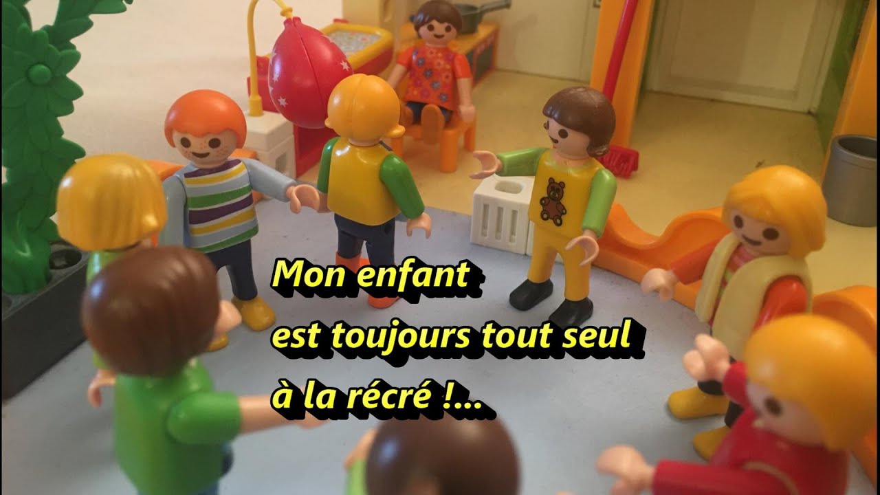 Mon enfant est toujours tout seul à la récré