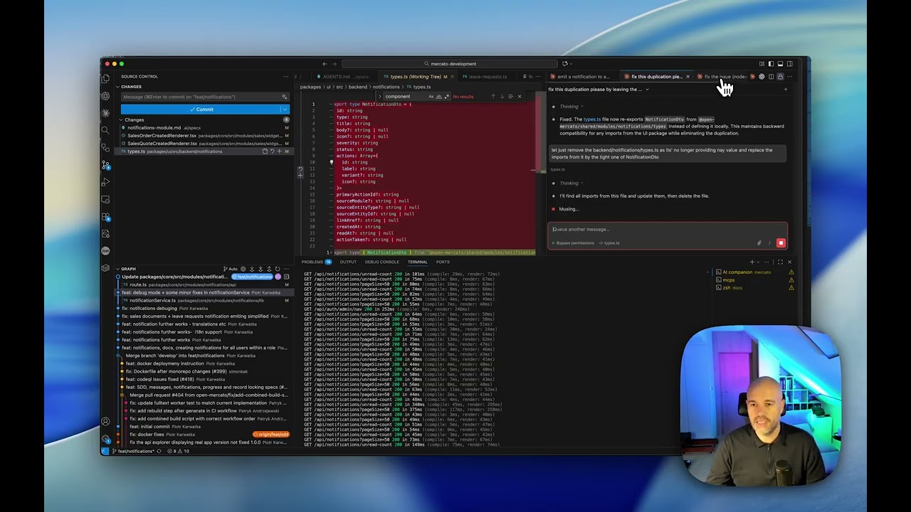 Open Mercato - Live Coding with AI