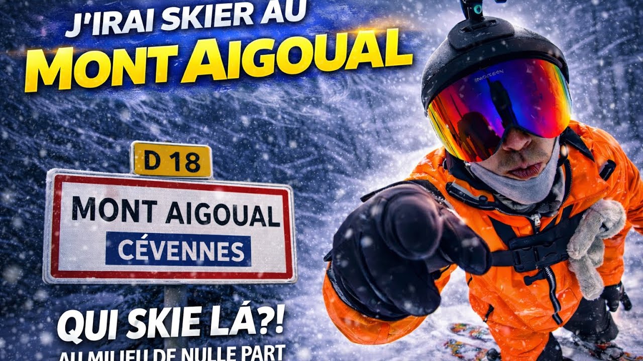 J’iRAI SKiER au MONT AIGOUAL ( oui ! Dans les Cévennes 🤨) 