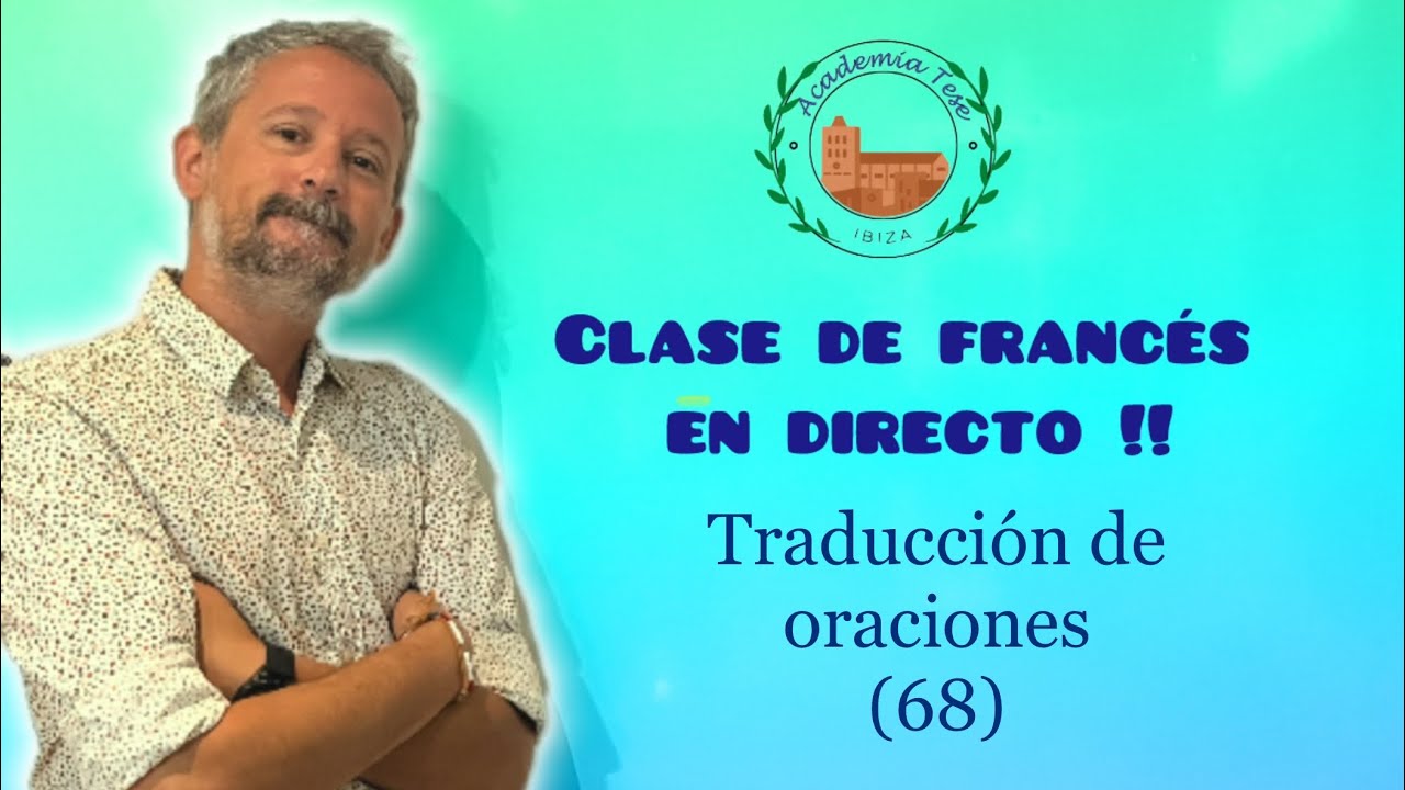 Clase de francés 🇫🇷. Traducción de oraciones (68) #clasedefrancés #ibiza #clasedefrances