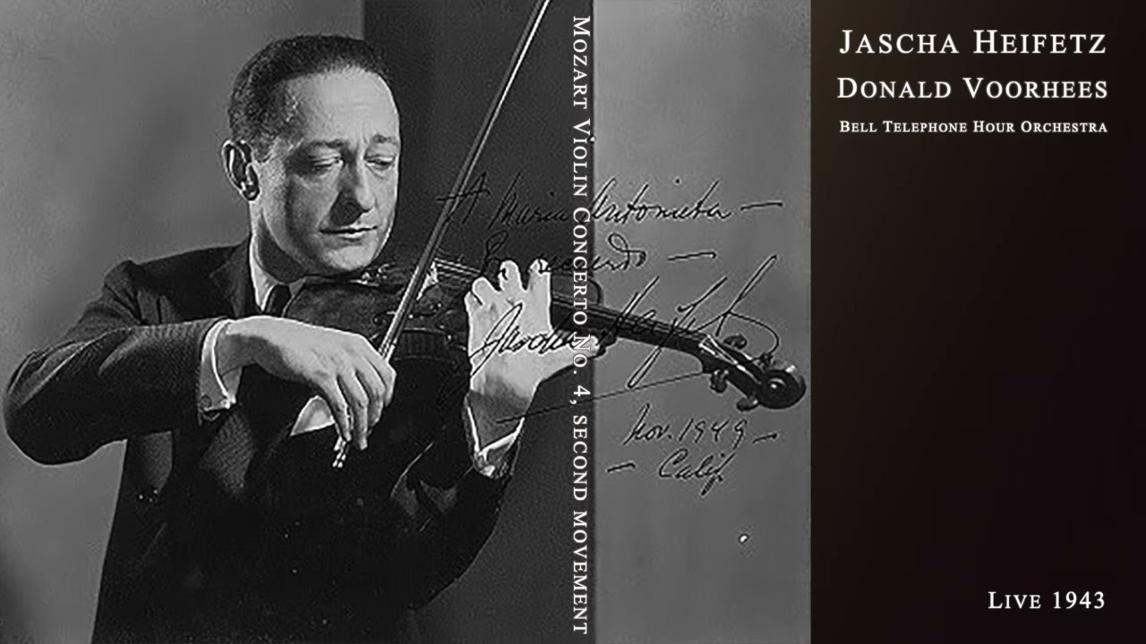 Heifetz Live 1943 (Mozart)