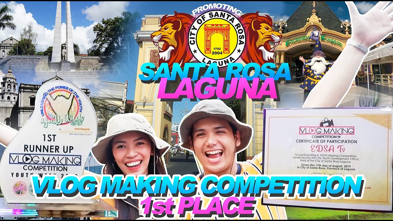 【TRAVEL VLOG】Promoting City of Santa Rosa Laguna | Vlog Making Competition 2019 1st Place 🎖🏅