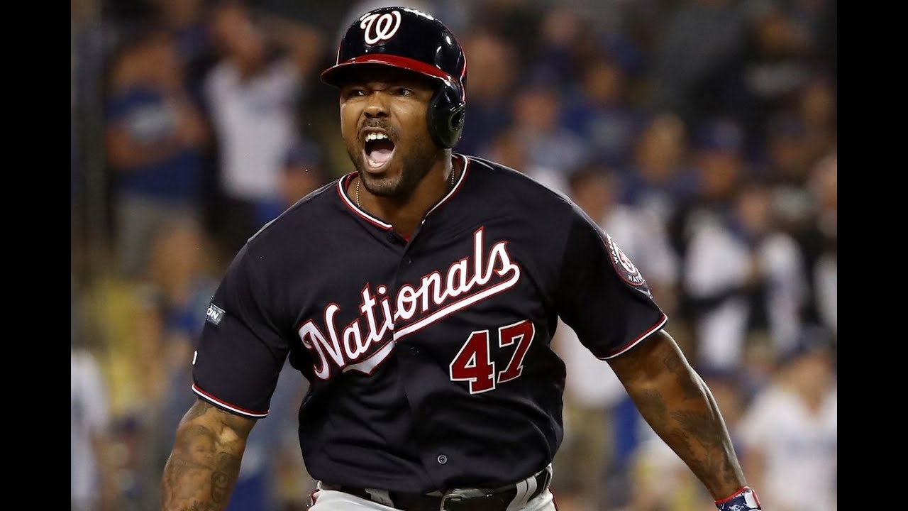 Howie Kendrick - All 2019 Postseason hits (19)