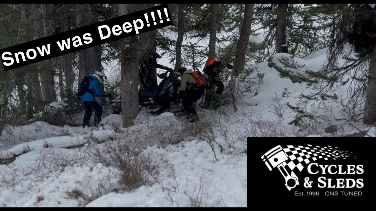 First ride! So much pow! Sled Co Films Episode 1