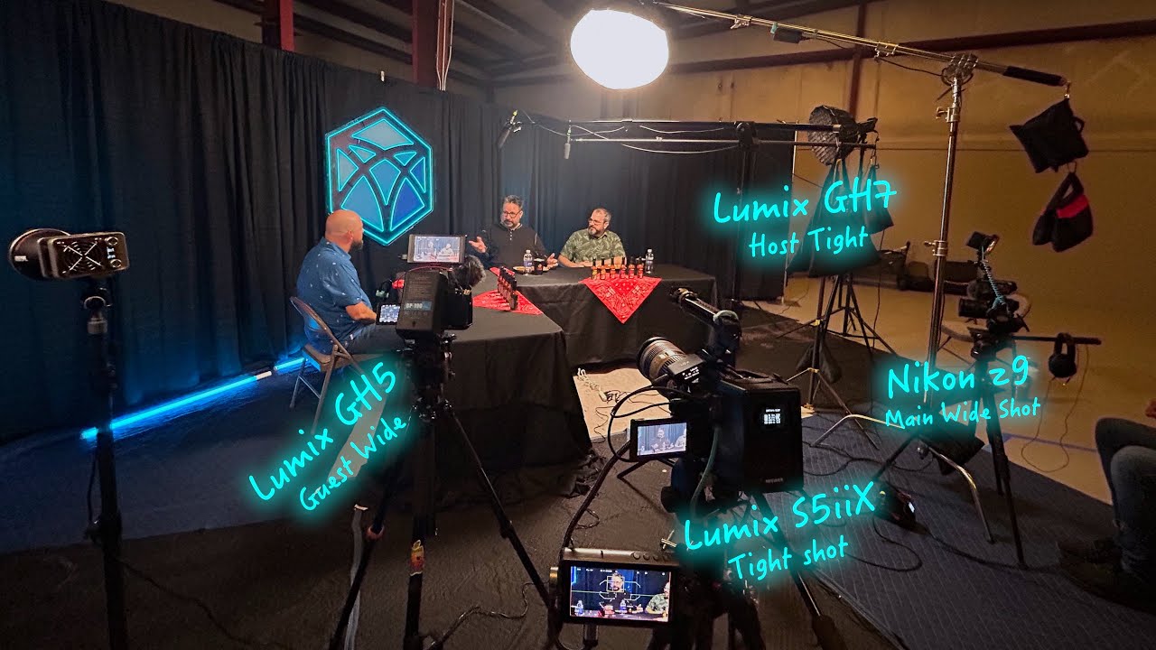 On-Location Podcast/Interview Setup: Gear I Use BTS #lumix #nikon