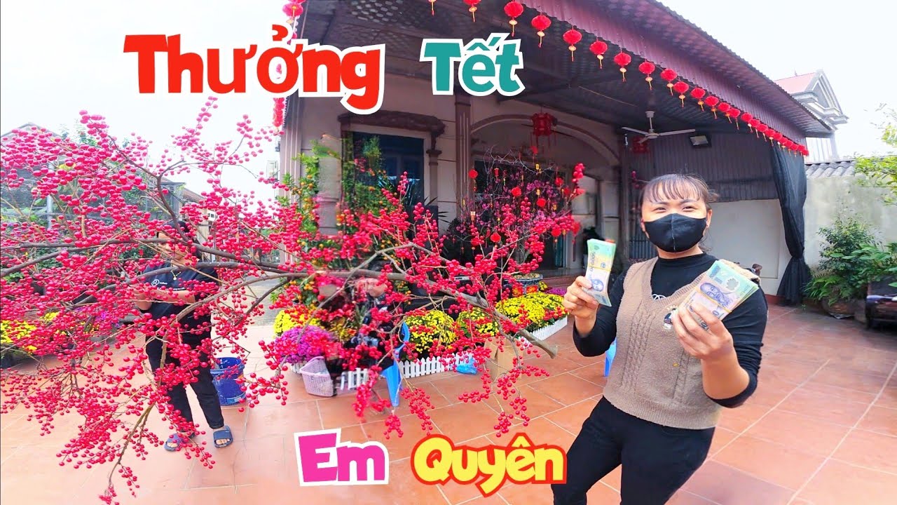 Phát Lương Thưởng Tết Tháng 13 Cho Em Quyên Và Tìm Được Flaycam / Quế Nghịch