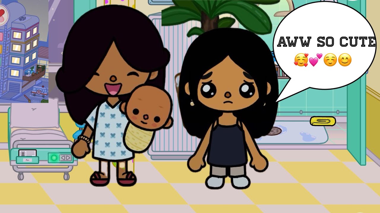 MOM IS Pregnant || with voice || * toca boca * ||🤰☺️❤️￼